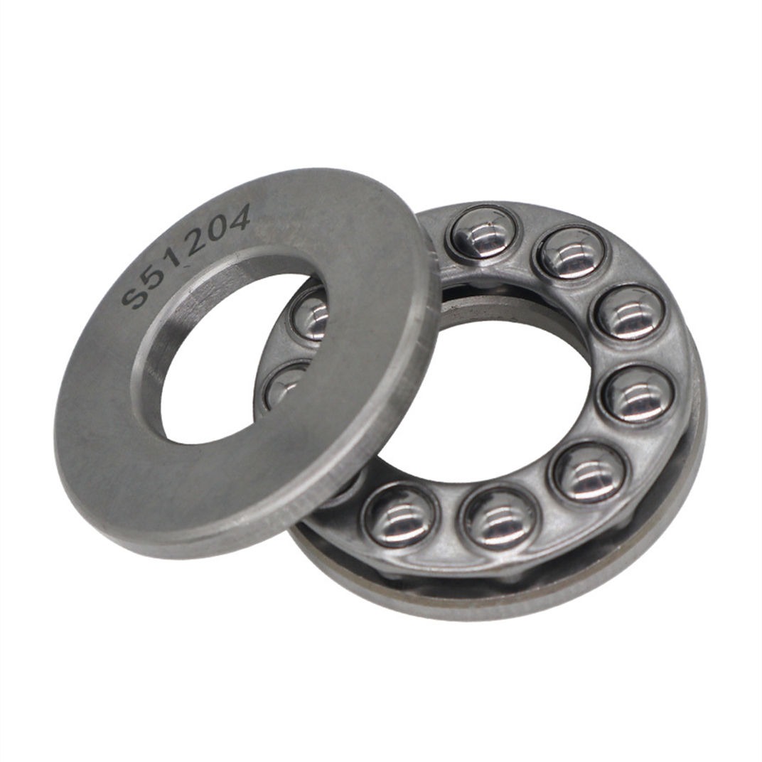 S51200 Series Stainless Steel Thrust Ball Bearing (S51207, S51208, S51209, S51210, S51211, S51212) – Flat Washer, Single Direction, Anti-Corrosion